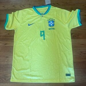 Brazil Home Soccer Jersey 2022
